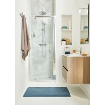 Gpc - Porte De Douche Pivotante L.80 X H.190 X Ep.0,06 Cm Malta