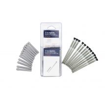 Soprofen Distribution - Lot De 12 Vis Sptr Mat Creux Tête Grise Long.120 Mm - Soprofen