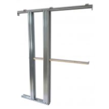 Système À Galandage En Kit Pour Porte De Larg.83 Cm Maximum - Scrigno