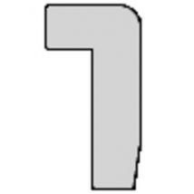 Alèze Plan De Travail En Chêne 14 X 28 Mm Long.2,4 M - Sotrinbois