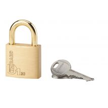 Thirard - Cadenas Laiton À Clef Anse Laiton 2 Clefs 30 Mm Type 1