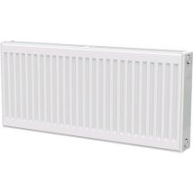 Radiateur Acier 4 Connexions Double Panneau L.90 X H.40 Cm 1121 W Delonghi - Radel
