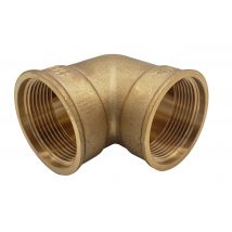 Coude À Visser En Laiton Ff40/49 - Spido