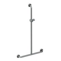 Main Courante De Douche En "t" 60 X 120 Cm Acier Inoxydable - Akw