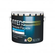 Peinture Façade Acrylique Blanc 10 L - Intens