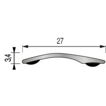 Dinac - Barre De Seuil Aluminium Pin Des Landes Auto-adhésif L.93 X L.2,70 Cm