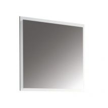 Futur Bano - Miroir De Salle De Bain Blanc Brillant L.80 X H.80 X Ep.2 Cm Atlantis
