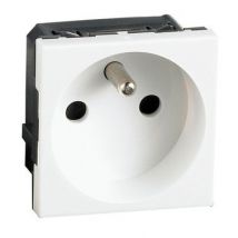 Lot De 10 Prises 2p+t Mosaic Blanc Legrand