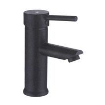 Essebagno - Mitigeur De Lavabo Bec Bas Noir Deco