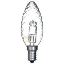 Zeiger - Ampoule E14 Flamme Torsadée Halogène 42w