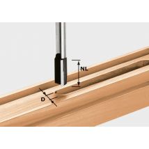 Fraise À Rainurer Avec Queue De 8mm Hw S8 D13/20 - Festool
