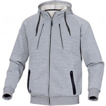 Delta Plus - Veste sweat anzio gris xl - DELTA PLUS