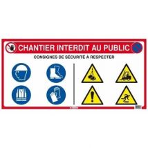 Panneau De Chantier 10 En 1 - Taliaplast