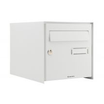 Boite Aux Lettres Normalisée 2 Portes Blanche Boxpro - Decayeux