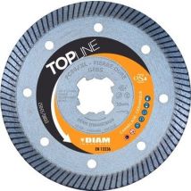 Disque Diamant X-lock Carrelage Ventilée Coupe Céramique Grés Faience Diam.125 Mm - Diam Industries
