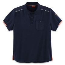 Polo manches courtes ossey orange T.XXL - PARADE
