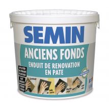 Enduit de rénovation pour les supports irréguliers Anciens Fonds Semin - spécial toile de verre