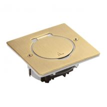 Legrand - réceptacle - pour prise de sol - carré - bronze - legrand 089710