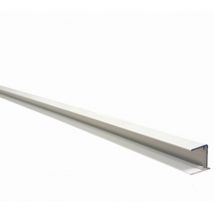 Mccover - Profilé d'obturation pour plaque polycarbonate alvéolaire 16 mm laqué Blanc RAL 9010