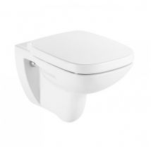 Roca - Cuvette WC suspendue DEBBA SQUARE sans bride - Blanche