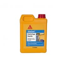 Hydrofuge de masse liquide SIKA SikaCem - Pour béton et mortier - 2L