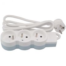 Bloc 3 Prises Standard - Sans Interrupteur - Legrand