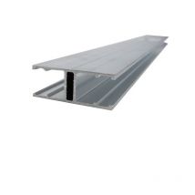 Mccover - Profil jonction monobloc (en H) - toiture polycarbonate Aluminium