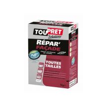 Toupret - Enduit De Rebouchage Façade 1 Kg En Poudre