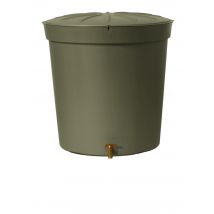 Garantia - Récupérateur d'eau aérien GARANTIA cylindrique taupe