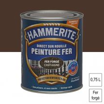 Hammerite - Peinture fer Direct sur Rouille Chataigne forgé 0