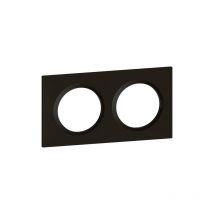 Legrand - PLAQUE 2P NOIR VELOUR DOOXIE LEGRAND - 600862