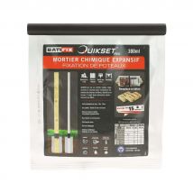 Batifix - Mortier chimique expansif pour scellement de poteau Quikset 300mL