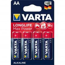 Varta - Blister de 4 piles LONGLIFE Max Power LR06 AA 1