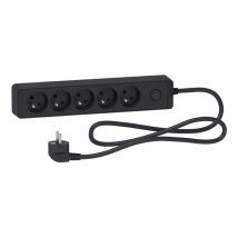 Schneider Electric - Rallonge multiprise on/off SCHNEIDER ST935U1B - 5 prises - 2P+T - 1