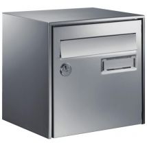 Decayeux - Boîte aux lettres inox Loft anticorrosion - demi-format - L 300 x H 290 x P 150 mm