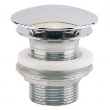 Valentin - Bonde de lavabo champignon laiton chromée H60 33x42 - VALENTIN - 00 122500 000 00