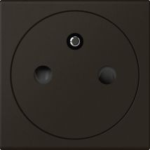Prise 2P+T bornes automatiques 16 A Legrand - Mosaïc - 2 modules