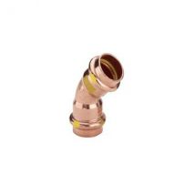 Viega - Coude 45° femelle-femelle 2426 - Tube Ø ext. : 54