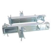 Cerclage Cheminée Double Pour Mât D'antenne Terrestre Ou Satellite Galvanisé - Sedea - 080062