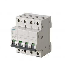 Siemens - Disjoncteur tetrapolaire 10A Courbe C