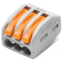 Wago - Bornes de connexion automatique S222 3 entrées par 50