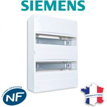 Siemens - Tableau électrique nu à équiper 2 rangées