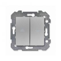 Interrupteur Volet Roulant Silver Siemens DELTA VIVA
