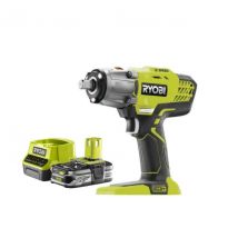 Ryobi - Pack RYOBI Boulonneuse à chocs 18V One+ R18IW3-0 - 1 Batterie 2.5Ah - 1 Chargeur rapide RC18120-125