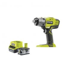 Ryobi - Pack RYOBI boulonneuse à chocs 18V One+ R18IW3-0 - 1 batterie 4.0Ah - 1 chargeur rapide 2.0Ah RC18120-140