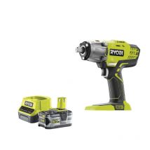 Ryobi - Pack RYOBI boulonneuse à chocs 18V One+ R18IW3-0 - 1 batterie 5.0Ah - 1 chargeur rapide 2.0Ah RC18120-150