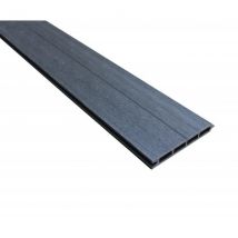 Mccover - Lame de clôture en composite alvéolaire coextrudé Charbon