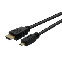 Cordon Micro Hdmi High Speed Vers Hdmi Mâle/mâle 1 Mètre - Sedea - 914540