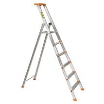 Centaure - Escabeau aluminium professionnel 6 marches hauteur d'accès maxi 3