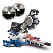 Scheppach - Scie à onglet radiale SCHEPPACH 2200W - 2 lames - 254 mm - HM254SPX
